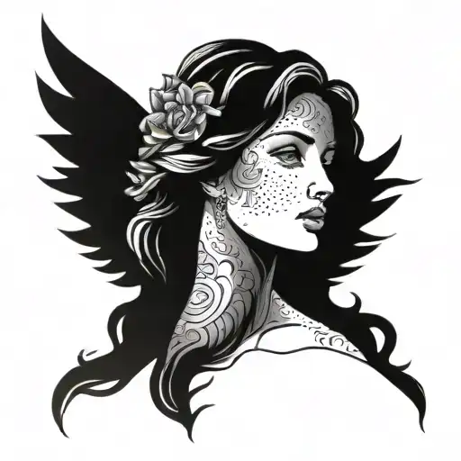 aphrodite tattoo design idea