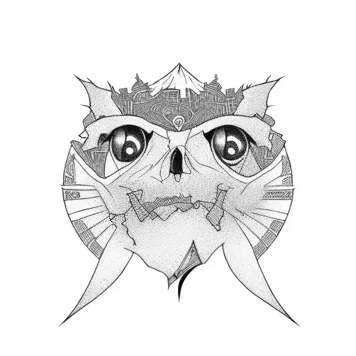 lonely boy coming from an broken home tattoo design idea