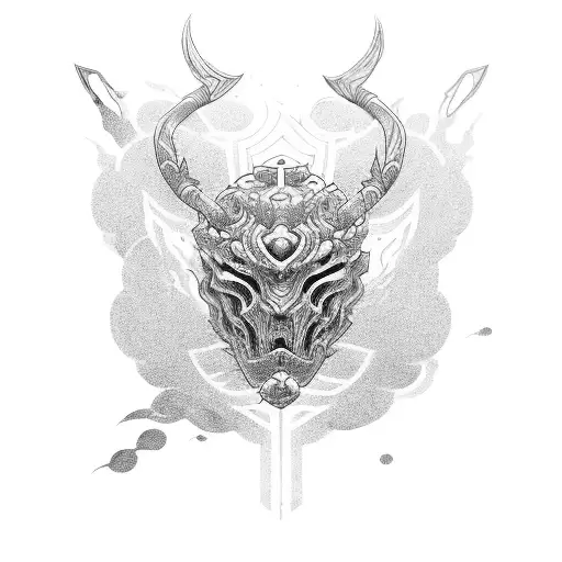 ronin for hand tattoo design idea