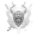 ronin for hand tattoo design idea