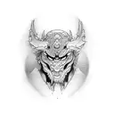 ronin for hand tattoo design idea