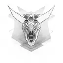 ronin for hand tattoo design idea