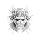 ronin for hand tattoo design idea