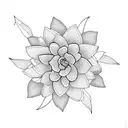 jasmine flower tattoo design idea