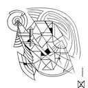 arco e flecha  tattoo design idea