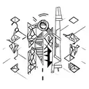 arco e flecha  tattoo design idea