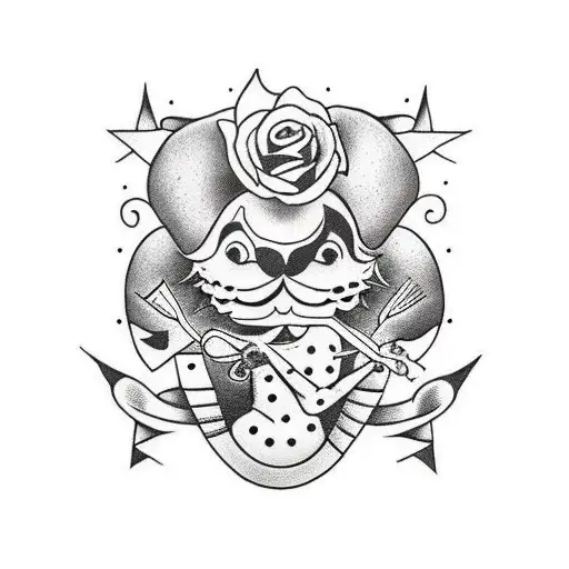 charlie e lola tattoo design idea