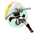 the last airbender  tattoo design idea