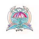 umbrella tattoo design idea