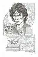 satanist Richard Ramirez tattoo design idea