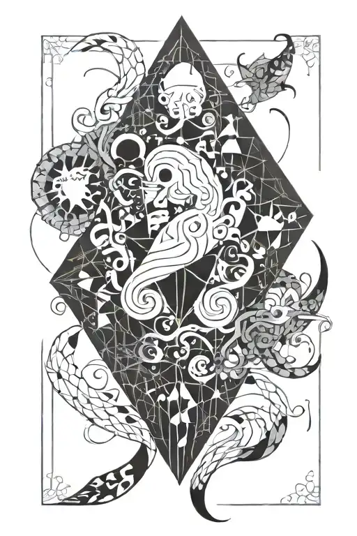 the inscription Casper the ghost tattoo design idea