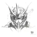 Gurren Lagann drill tattoo design idea