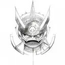 Gurren Lagann drill tattoo design idea