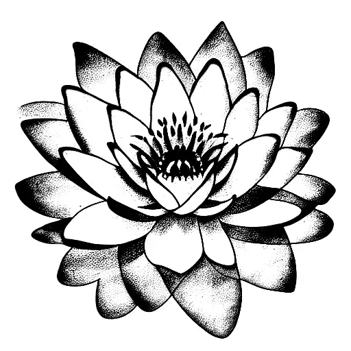 waterlily  tattoo design idea
