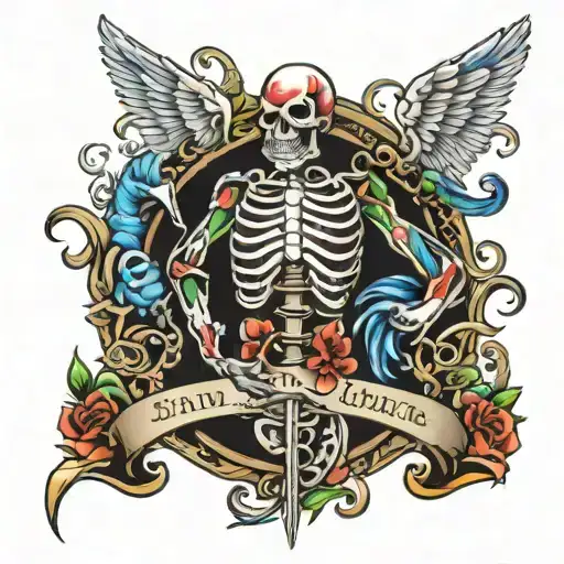 spinal cord injury tattoo design idea