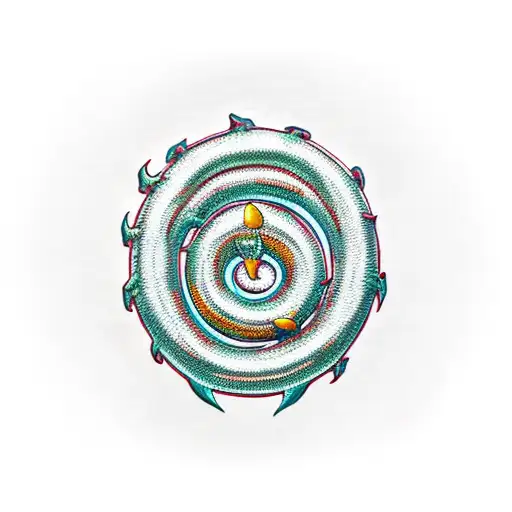 dragon ball shenron tattoo design idea