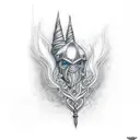 Elf  tattoo design idea