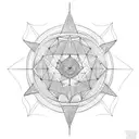 telescope tattoo design idea