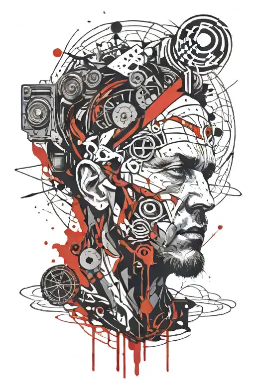 Slavic god Veles tattoo design idea