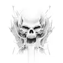 penitent one blasphemous tattoo design idea