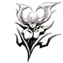 devilman tattoo design idea