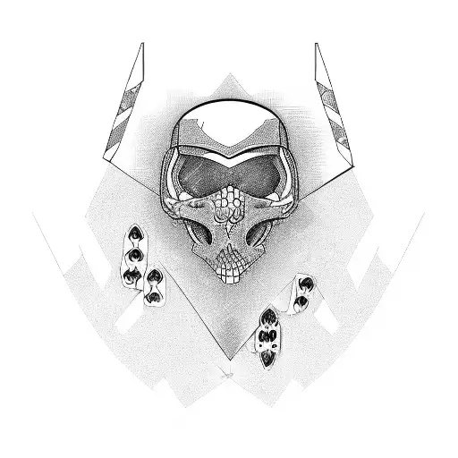 Ace of Spades tattoo design idea