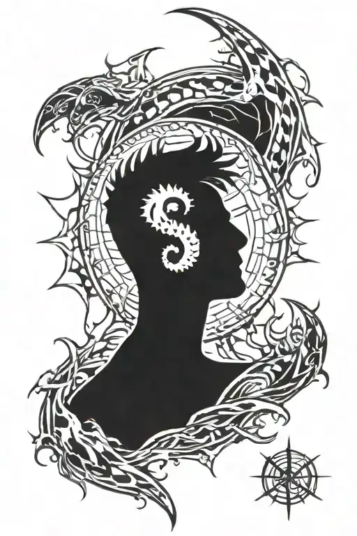 Supernatural tv show tattoo design idea