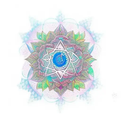 Create a mesmerizing mandala design incorporating xxxtentacion's famous quote 'what is real will prosper' tattoo design idea