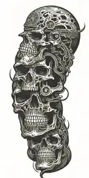 2nd recon swift silent deadly tattoo design idea