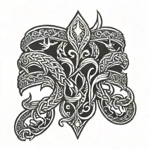 viking arm ring tattoo tattoo design idea