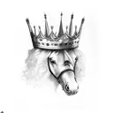 King Baldwin IV tattoo design idea