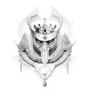 King Baldwin IV tattoo design idea