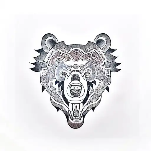 31 Amazing Bear Tattoos - Tattoo Insider | Bear tattoos, Traditional bear  tattoo, Black bear tattoo