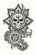 bleach shimigami badge tattoo design idea