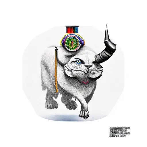 diligence, responsibility and strength. tattoo design idea