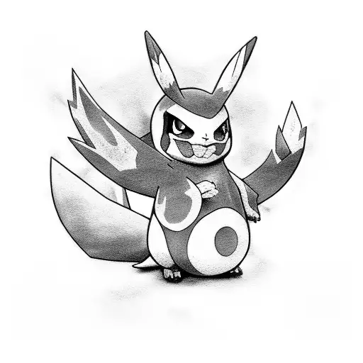 pokemon tattoo design idea
