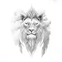 aslan tattoo design idea