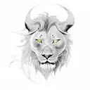 aslan tattoo design idea