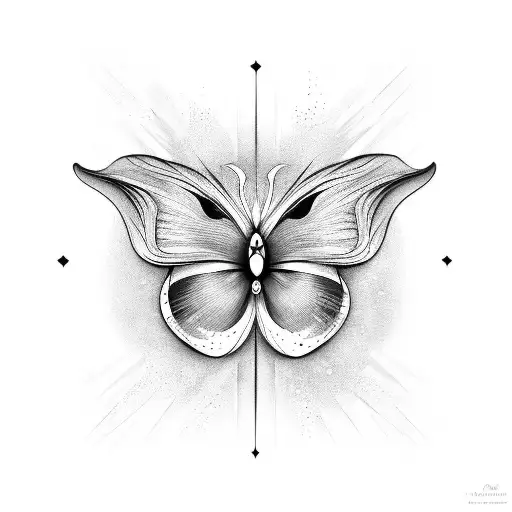 mariposa tattoo design idea