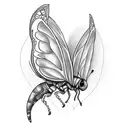 mariposa tattoo design idea