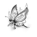 mariposa tattoo design idea
