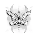 mariposa tattoo design idea