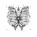 mariposa tattoo design idea