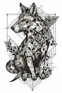 patch work tattoo animals tattoo design idea