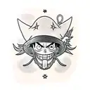 luffy tattoo design idea