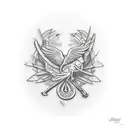 spanish  tattoo design idea