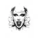 Taylor Swift inspired tattoo design idea