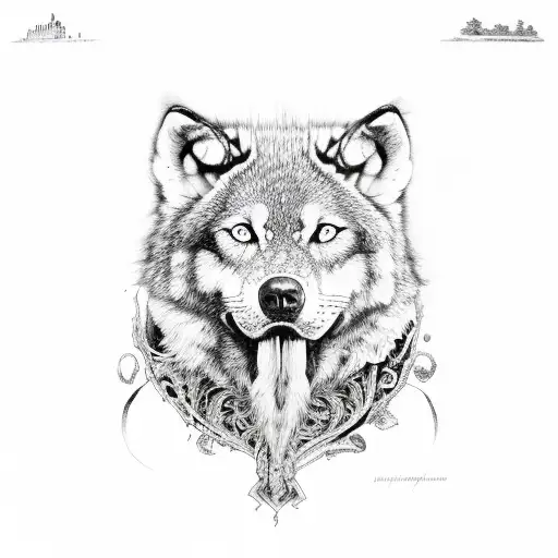 1 Los Lobos tattoo design idea