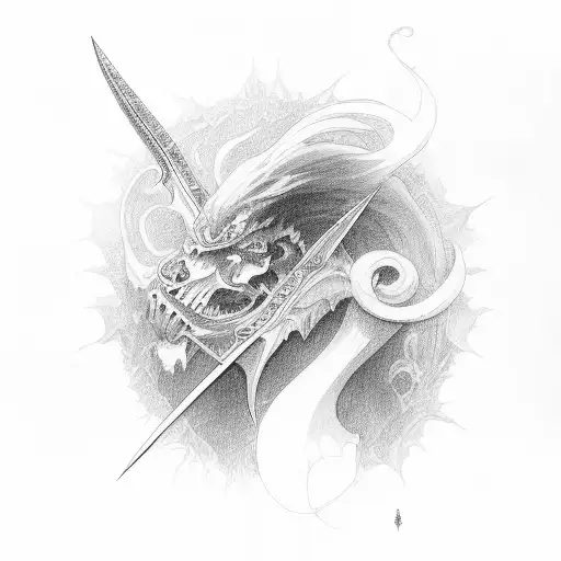 1 Espada tattoo design idea