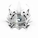 bmw tattoo design idea